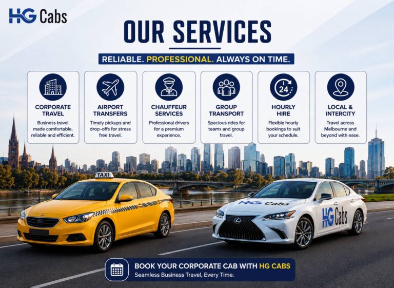 corporate cab services in Melbourne